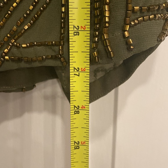 POLO RALPH LAUREN - NWT - tank: 🫒 w gold beads on both sides, lined - XL - Picture 7 of 16